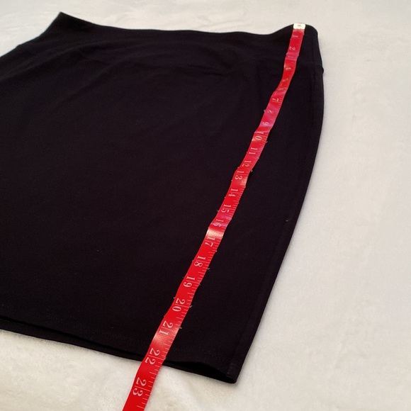 J Jill Wearever Collection Stretch Black Skirt - Size L - Picture 8 of 10
